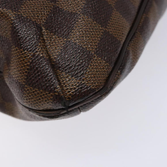 LOUIS VUITTON Damier Ebene Bloomsbury PM Shoulder Bag N42251 LV Auth 129730