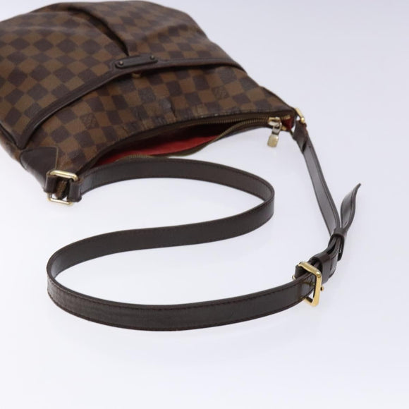 LOUIS VUITTON Damier Ebene Bloomsbury PM Shoulder Bag N42251 LV Auth 129730