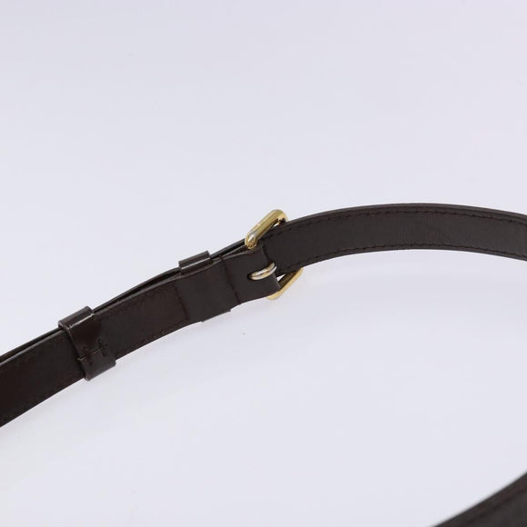 LOUIS VUITTON Damier Ebene Bloomsbury PM Shoulder Bag N42251 LV Auth 129730