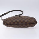 LOUIS VUITTON Damier Ebene Bloomsbury PM Shoulder Bag N42251 LV Auth 129730-5