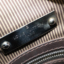 LOUIS VUITTON Cuir Bequia Porte Documents Vertical Bag Dark Brown LV Auth 129732-20