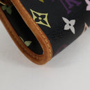 LOUIS VUITTON Monogram Multicolor Shirley Shoulder Bag Black M40050 Auth 129733V-16