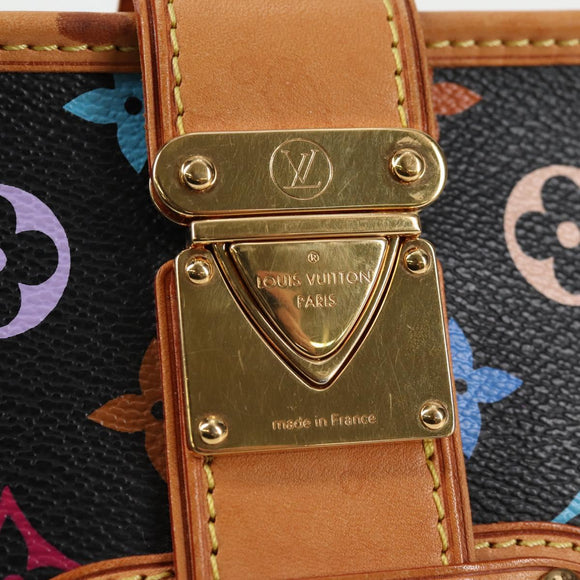 LOUIS VUITTON Monogram Multicolor Shirley Shoulder Bag Black M40050 Auth 129733V