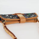 LOUIS VUITTON Monogram Multicolor Shirley Shoulder Bag Black M40050 Auth 129733V-6