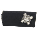 CHANEL Matelasse Chain Shoulder Bag Nylon Black CC Auth 129738V-13