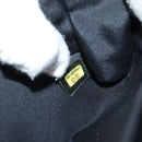 CHANEL Matelasse Chain Shoulder Bag Nylon Black CC Auth 129738V-11