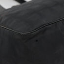 CHANEL New Travel Line Tote Bag Nylon Black CC Auth 129741-8