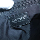 CHANEL New Travel Line Tote Bag Nylon Black CC Auth 129741-18