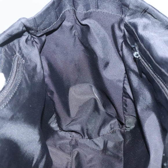 CHANEL New Travel Line Tote Bag Nylon Black CC Auth 129741