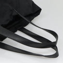 CHANEL New Travel Line Tote Bag Nylon Black CC Auth 129741-7