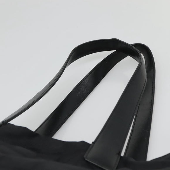 CHANEL New Travel Line Tote Bag Nylon Black CC Auth 129741