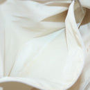 CHANEL New Travel Line Tote Bag Nylon Ivory CC Auth 129743-20