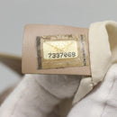 CHANEL New Travel Line Tote Bag Nylon Ivory CC Auth 129743-12