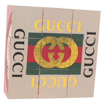 GUCCI Dice Cube Game Brown Auth 129755M