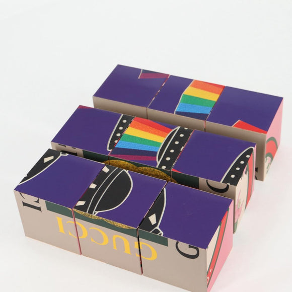 GUCCI Dice Cube Game Brown Auth 129755M