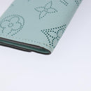 LOUIS VUITTON Mahina Multicles 4 Key Case Blue M83504 LV Auth 129756-16