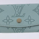 LOUIS VUITTON Mahina Multicles 4 Key Case Blue M83504 LV Auth 129756-17