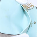 LOUIS VUITTON Mahina Multicles 4 Key Case Blue M83504 LV Auth 129756-11