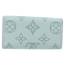LOUIS VUITTON Mahina Multicles 4 Key Case Blue M83504 LV Auth 129756-2