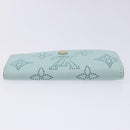 LOUIS VUITTON Mahina Multicles 4 Key Case Blue M83504 LV Auth 129756-5