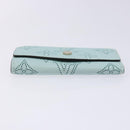 LOUIS VUITTON Mahina Multicles 4 Key Case Blue M83504 LV Auth 129756-6