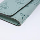LOUIS VUITTON Mahina Multicles 4 Key Case Blue M83504 LV Auth 129756-14