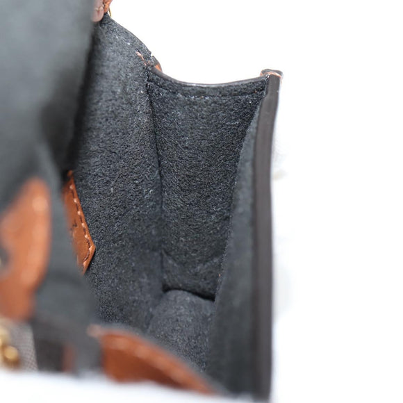 LOUIS VUITTON Monogram Reverse Micro Dauphine Bag M80250 LV Auth 129757M