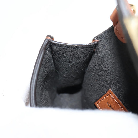 LOUIS VUITTON Monogram Reverse Micro Dauphine Bag M80250 LV Auth 129757M