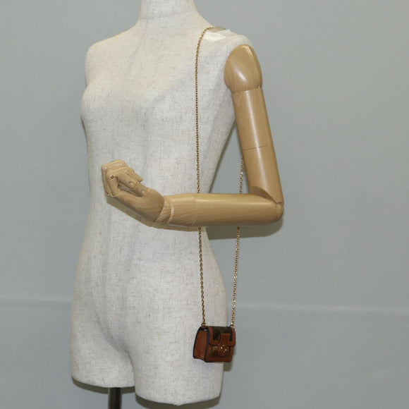 LOUIS VUITTON Monogram Reverse Micro Dauphine Bag M80250 LV Auth 129757M