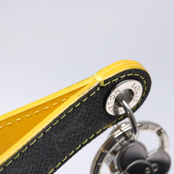 LOUIS VUITTON Monogram Eclipse Dragon Vivienne Key Holder MO1469 Auth 129758