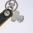 LOUIS VUITTON Monogram Eclipse Dragon Vivienne Key Holder MO1469 Auth 129758-7