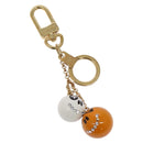 LOUIS VUITTON Porte ClesChainne Key Holder Metal T&B Gold M60076 LV Auth 129759-1