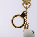 LOUIS VUITTON Porte ClesChainne Key Holder Metal T&B Gold M60076 LV Auth 129759-8
