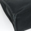 HERMES Fourre Tout MM Hand Bag Canvas Black Auth 129764-16