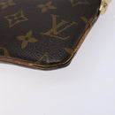 LOUIS VUITTON Monogram Chain Pochette Mila MM Accessory Pouch M60094 Auth 129774-8