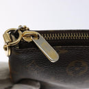 LOUIS VUITTON Monogram Chain Pochette Mila MM Accessory Pouch M60094 Auth 129774-9
