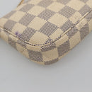 LOUIS VUITTON Damier Azur Mini Pochette Accessoires Accessory N63005 Auth 129775-18