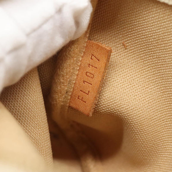 LOUIS VUITTON Damier Azur Mini Pochette Accessoires Accessory N63005 Auth 129775