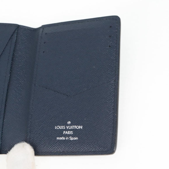 LOUIS VUITTON Damier Graffiti 3D Organizer De Poch Card Case N60430 Auth 129776M