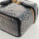 LOUIS VUITTON Laminated Jacquard Bijoux Sac Micro Vanity Bag R95559 Auth 129778M-14