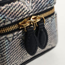 LOUIS VUITTON Laminated Jacquard Bijoux Sac Micro Vanity Bag R95559 Auth 129778M-9