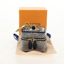 LOUIS VUITTON Laminated Jacquard Bijoux Sac Micro Vanity Bag R95559 Auth 129778M-12