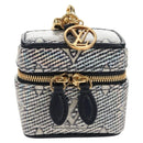 LOUIS VUITTON Laminated Jacquard Bijoux Sac Micro Vanity Bag R95559 Auth 129778M-13