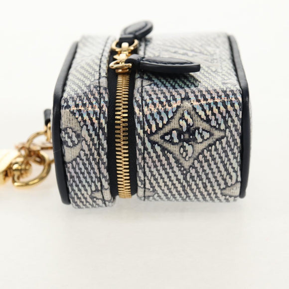 LOUIS VUITTON Laminated Jacquard Bijoux Sac Micro Vanity Bag R95559 Auth 129778M