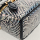 LOUIS VUITTON Laminated Jacquard Bijoux Sac Micro Vanity Bag R95559 Auth 129778M-8