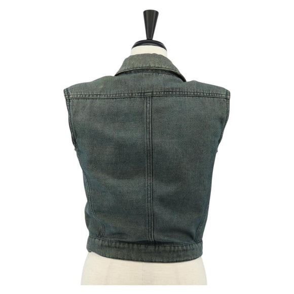 CHANEL Best Cotton Blue CC Auth 129779M