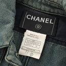 CHANEL Best Cotton Blue CC Auth 129779M-6