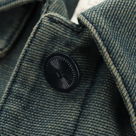 CHANEL Best Cotton Blue CC Auth 129779M