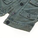 CHANEL Best Cotton Blue CC Auth 129779M-8