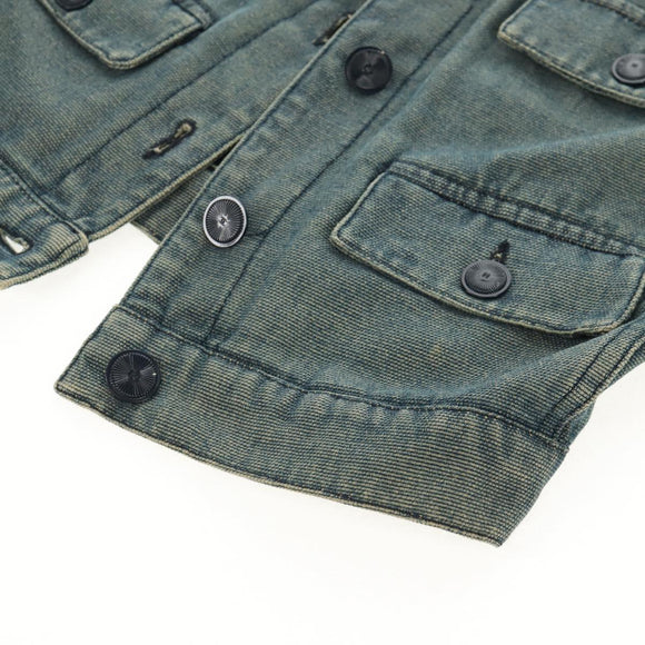 CHANEL Best Cotton Blue CC Auth 129779M